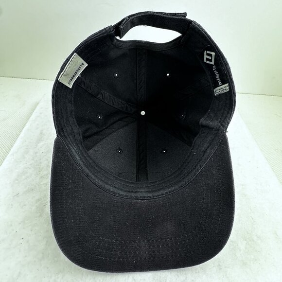 Ford Black Baseball Cap With Black Rubber Patch Logo Adjustable Strap OSFM - Picture 7 of 9